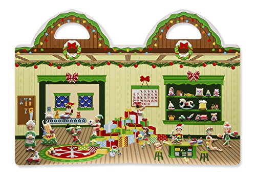 Melissa and Doug Puffy Stickers Bundle - Santa's Workshop and 'Tis the Season