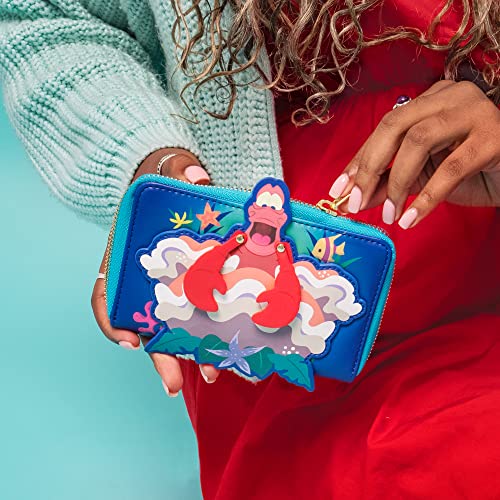 Loungefly Little Mermaid Sebastian Wallet, Amazon Exclusive