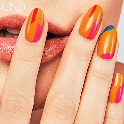 CND Vinylux Longwear Coral Nail Polish, Gel-like Shine and Chip Resistant Color, 0.5 Fl Oz