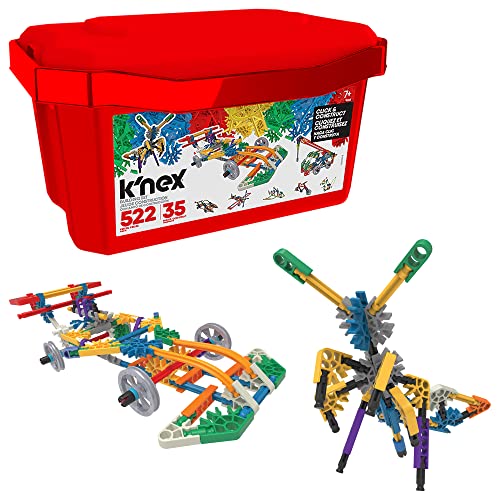 K'NEX Imagine - Click and Construct Value Building Set - 522Piece - 35 Models - Engineering Educational Toy