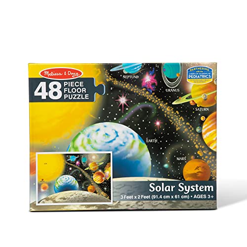 Melissa and Doug Solar System Floor Puzzle (48 pcs, 2 x 3 feet)