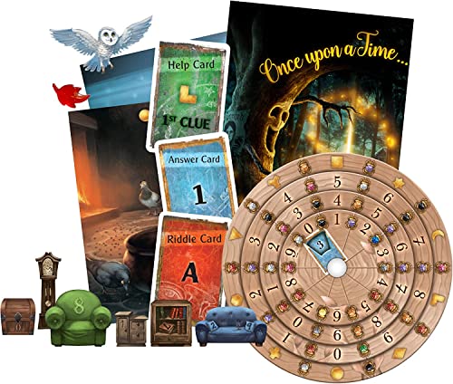 Thames and Kosmos EXIT: The Enchanted Forest| Escape Room Game in a Box| A Kosmos Game | Family Friendly, Card-Based at-Home Escape Room Experience for 1 to 4 Players, Ages 12+ , Black