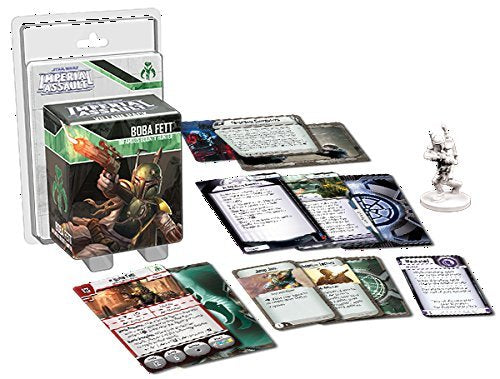 Star Wars Imperial Assault Board Game Boba Fett VILLAIN PACK | Strategy Game | Battle Game for Adults and Teens | Ages 14+ | 1-5 Players | Avg. Playtime 1-2 Hours | Made by Fantasy Flight Games