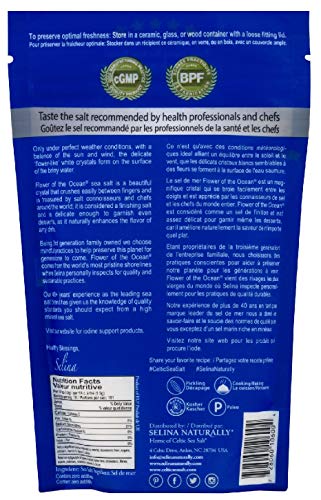 Celtic Sea Salt Flower of The Ocean Salt Bag, 1 Pound