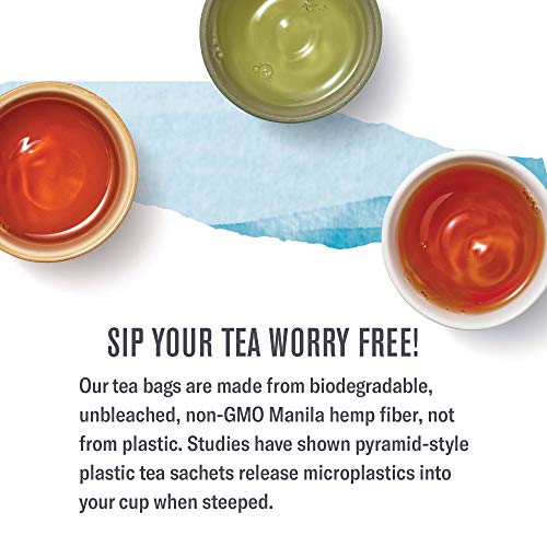 Numi Organic Tea Chocolate Pu-erh, Black Tea, 16 Count of Tea Bags, Pack of 1 (Packaging May Vary)