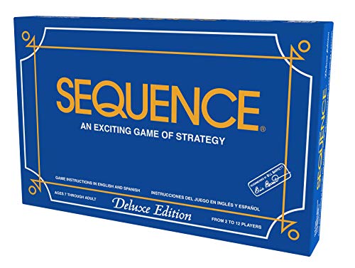 Jax Sequence - Exciting Game of Strategy - Deluxe Edition, Blue