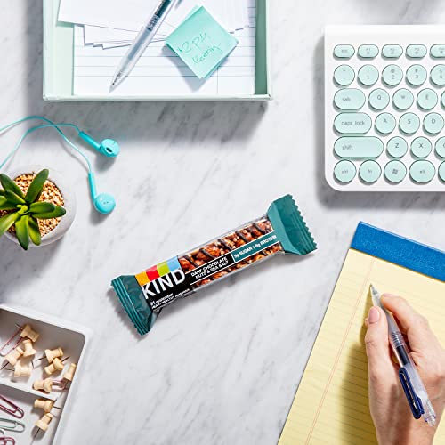 KIND Bars, Variety Pack, Dark Chocolate Nuts and Sea Salt, Peanut Butter Dark Chocolate, Caramel Almond Sea Salt, Healthy Snacks, Gluten Free, Low Sugar, 12 Count