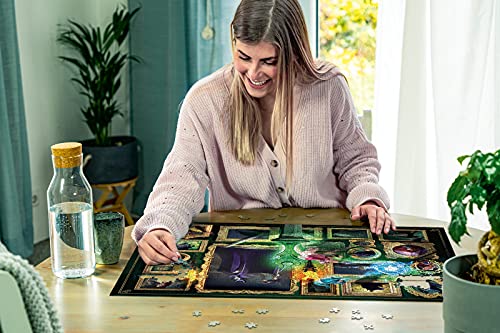 Ravensburger Disney Villainous Maleficent 1000 Piece Jigsaw Puzzle for Adults – Every Piece is Unique, Softclick Technology Means Pieces Fit Together Perfectly
