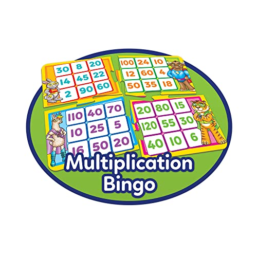 Orchard Toys Moose Games Times Tables Heroes. an exciting Multiplication Game, Superhero Play. for Ages 6-9 and for 2-4 Players