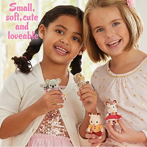 Calico Critters, Tuxedo Cat Family, Dolls, Dollhouse Figures, Collectible Toys, Multi, 3 inches