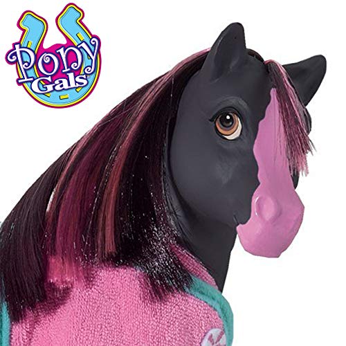 Breyer Horses Color Changing Bath Toy | Jasmine the Horse | Black / Pink with Surprise White | 7' x 7.5' | Toy | Ages 2+ | Model #7105
