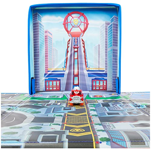 Paw Patrol, True Metal Adventure City Movie Play Mat Set with 2 Exclusive Toy Cars (Amazon Exclusive), 1:55 Scale, Kids Toys for Ages 3 and up