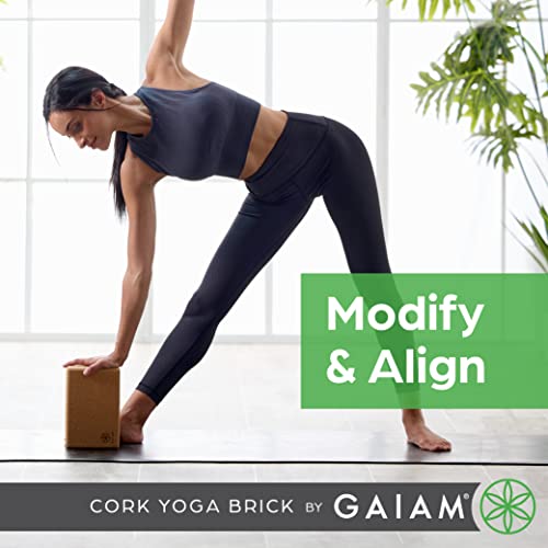 Gaiam Cork Yoga Brick