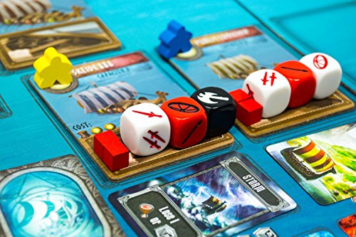 Grey Fox Games Champions of Midgard Strategy Board Game, 60-90 minute playing time, Ages 10 and up, 2-4 players, Dice-Driven Combat to Gain the Most Glory and Become the Next Jarl