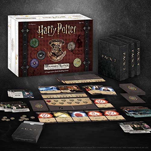 USAOPOLY Harry Potter: Hogwarts Battle - The Charms and Potions Expansion/Second Expansion to Harry Potter Deckbuilding Game/Featuring New Abilities and Cards/Officially Licensed