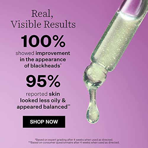 Multi-Action Super Shrink Pore Minimizing Serum for minimizing clogged pores and blackheads for tightening and brightening skin texture