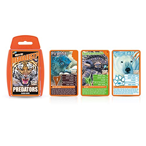 Predators Top Trumps Card Game
