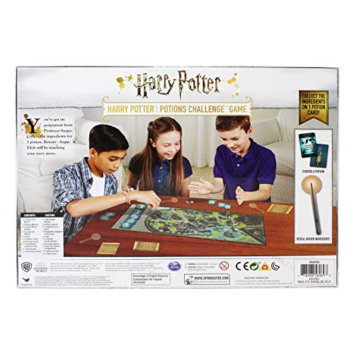 Harry Potter Potions Challenge Board Game for Kids, Families, and Adults