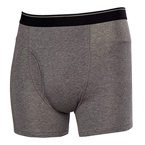 Kirkland Signature Men's Boxer Brief, 4-Pack - Black-Gray X-Large