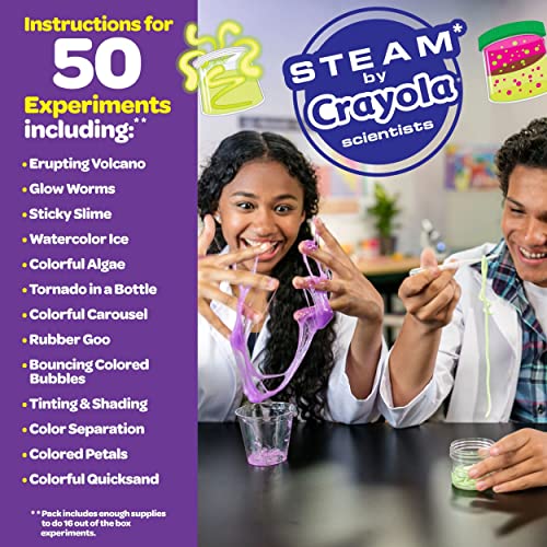 Crayola Color Chemistry Set, Science Kits For Kids, Stem Toys and Gifts, Ages 7, 8, 9, 10