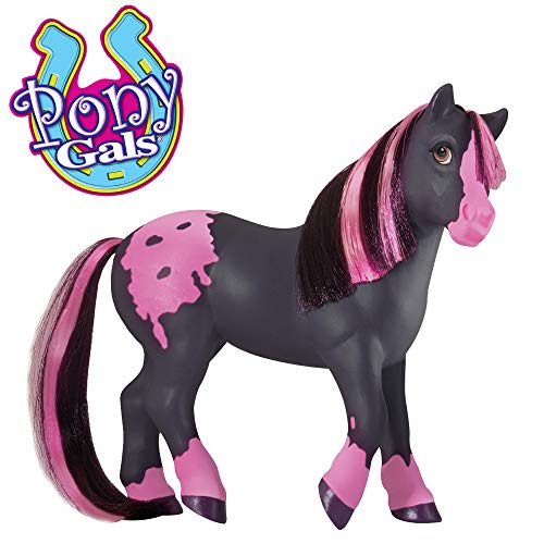 Breyer Horses Color Changing Bath Toy | Jasmine the Horse | Black / Pink with Surprise White | 7' x 7.5' | Toy | Ages 2+ | Model #7105