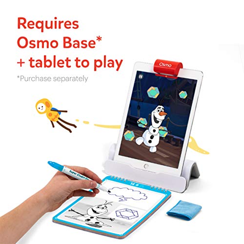 Osmo - Super Studio Disney Frozen 2 - Ages 5-11 - Learn to Draw - For iPad or Fire Tablet Educational Learning Games - STEM Toy Gifts for Kids, Boy and Girl - Ages 5 6 7 8 9 10 11 (Osmo Base Required)