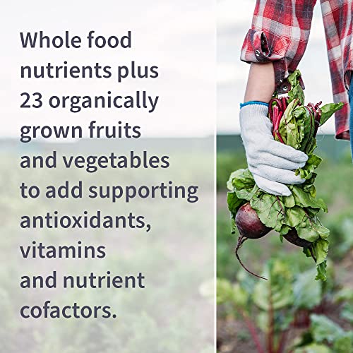 Garden of Life Vitamin Code Raw Iron Supplement - 30 Vegan Capsules, 22mg Once Daily Iron, Vitamins C, B12, Folate, Fruit, Veggies and Probiotics, Iron Supplements for Women, Energy and Anemia Support