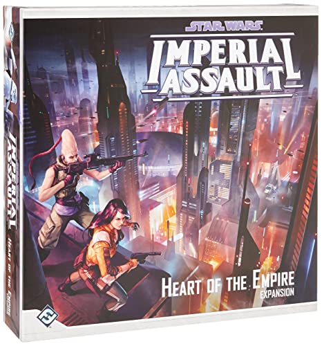 Star Wars Imperial Assault Board Game Heart of the Empire EXPANSION | Strategy Game | Battle Game for Adults and Teens | Ages 14+ | 1-5 Players | Avg. Playtime 1-2 Hours | Made by Fantasy Flight Games