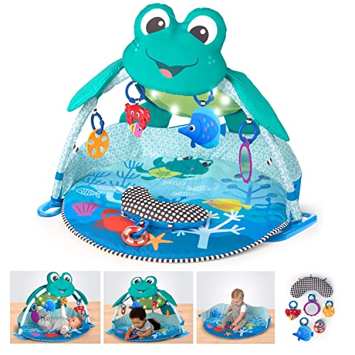 Baby Einstein Neptune Under The Sea Lights and Sounds Activity Gym and Play Mat, Ages Newborn+