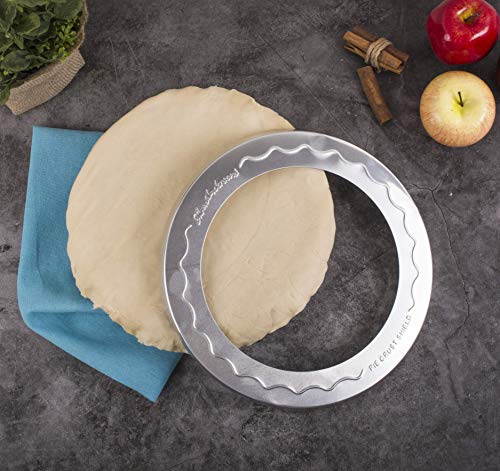Mrs. Anderson's Baking Pie Crust Protector Shield, Fits 9.5-Inch and 10-Inch Pie Plates