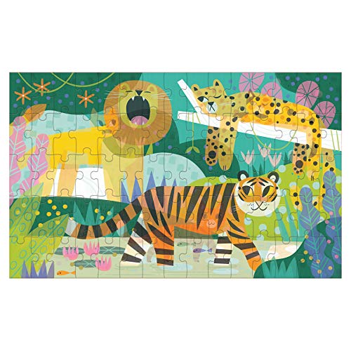 Cats Big and Small 75 Piece Lenticular Puzzle from Mudpuppy - Exciting and Innovative Jigsaw Puzzle for Kids, 17.75' x 11', Watch The Completed Puzzle Transform Before Your Eyes, Ages 5+