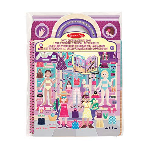 Melissa and Doug Puffy Sticker Play Set, Glamour