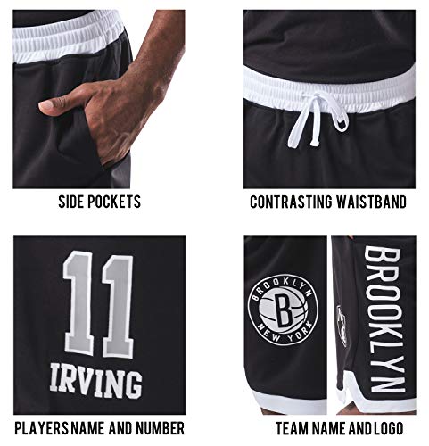 Ultra Game NBA Los Angeles Clippers - Kawhi Leonard Mens Active Mesh Basketball Short, Team Color, X-Large