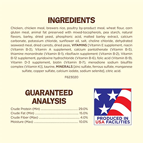 Purina Friskies Natural Cat Treats, Party Mix Natural Yums With Real Chicken and Vitamins, Minerals and Nutrients - (6) 6 oz. Pouches