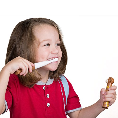 Nuby Electric Toothbrush with Animal Character, Monkey