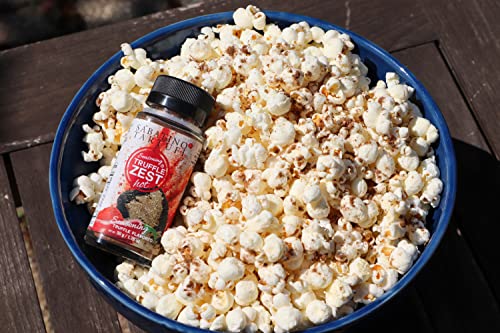 Sabatino Tartufi Truffle Zest Seasoning Hot, The Original All Purpose Gourmet Truffle Powder, Plant Based, Vegan and Vegetarian Friendly, Low Carb, 1.76 oz …