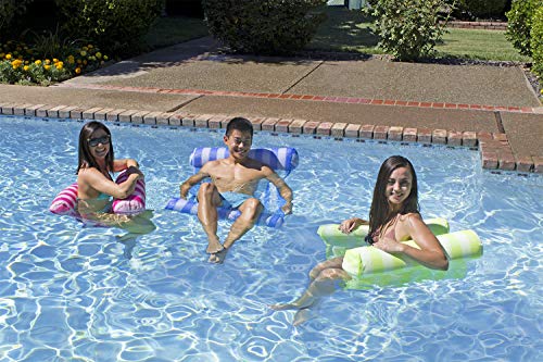 Poolmaster Swimming Pool Water Hammock Inflatable Chair Float Lounge (Green)