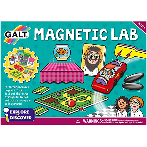Galt Toys, Magnetic Lab, Science Kit for Kids, Ages 6+, Multicolor