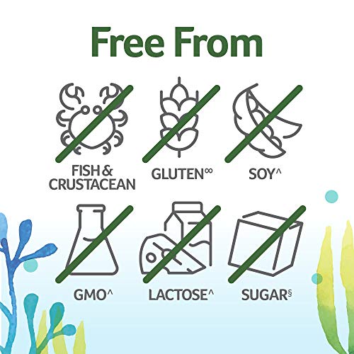 Ovega-3 Vegan Algae Omega-3 Daily Supplement, Supports Heart, Brain and Eye Health*, 500 mg Omega-3s, 135 mg EPA + 270 mg DHA, Fish Oil Alternative, No Fishy Aftertaste, Vegetarian Softgels 60 CT