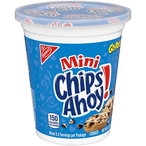 CHIPS AHOY! Mini Original Chocolate Chip Cookies, 12 Go-Paks