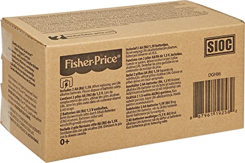 Fisher-Price Musical Baby Toy, Soothe and Glow Seahorse, Plush Sound Machine With Lights and Volume Control For Newborns, Blue