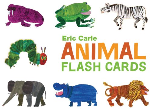 Chronicle Books The World of Eric Carle (Tm) Animal Flash Cards (Alphabet Flashcards for Toddlers, Animal ABC Cards)