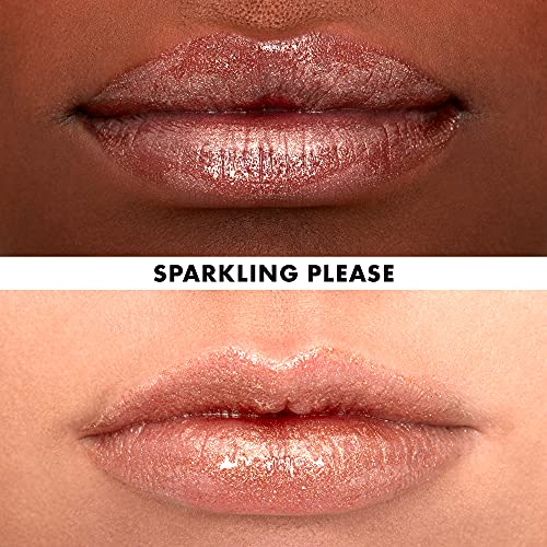 NYX PROFESSIONAL MAKEUP Filler Instinct Plumping Lip Polish, Lip Plumper Gloss - Sparkling Please (Rose Gold)