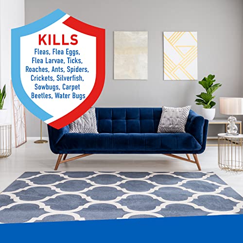 Adams Plus Flea and Tick Carpet Spray, Kills Fleas, Flea Eggs, Flea Larvae, Ticks, Ants, Roaches, Spiders, Waterbugs and Many Other Listed Nuisance Pests In The Carpet, Treats Up to 2,000 Sq Ft, 16 Ounces