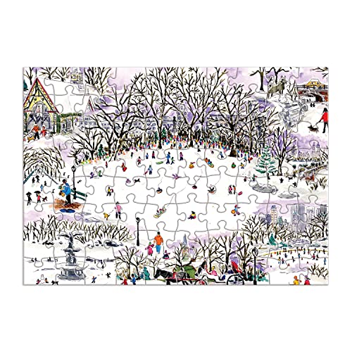 Michael Storrings 12 Days of Christmas Advent Calendar Puzzle, Includes 12 80-Piece Puzzles, 5” x 7” Each – Unique Holiday Jigsaw Puzzle Set with Thick, Sturdy Pieces