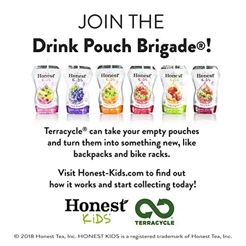 Honest Kids Super Fruit Punch Organic Fruit Juice Drink, 6.75 Fl Oz, 32 Pack