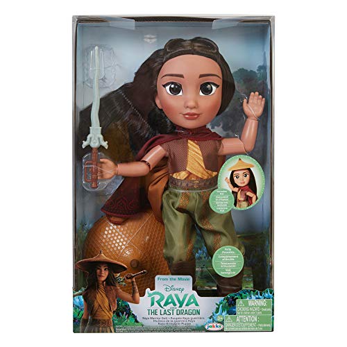 Disney's Raya and the Last Dragon Doll Articulated Large Raya Doll 14 inches