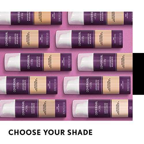 COVERGIRL Advanced Radiance Age Defying Foundation Makeup Soft Honey, 1 oz (packaging may vary)