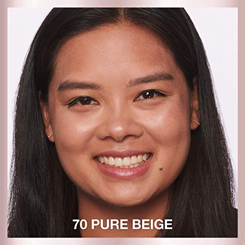 Maybelline Dream Radiant Liquid Medium Coverage Hydrating Makeup, Lightweight Liquid Foundation, Pure Beige, 1 Count