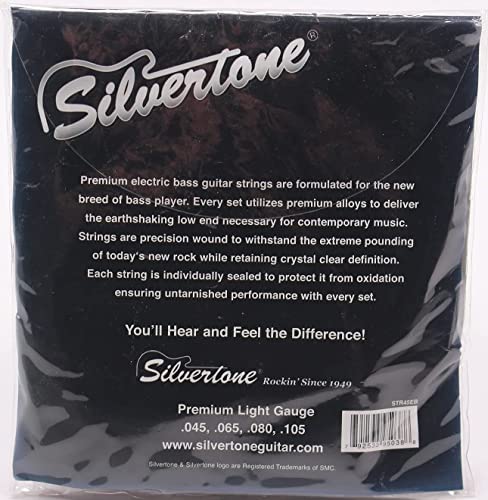 Silvertone Bass Strings STR45EB
